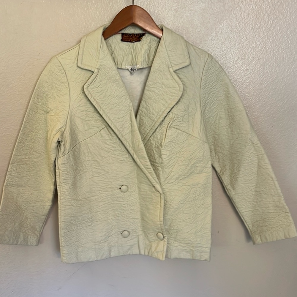 Vintage 1960’s Roma Monique Double Breasted Cropped Blazer Jacket S